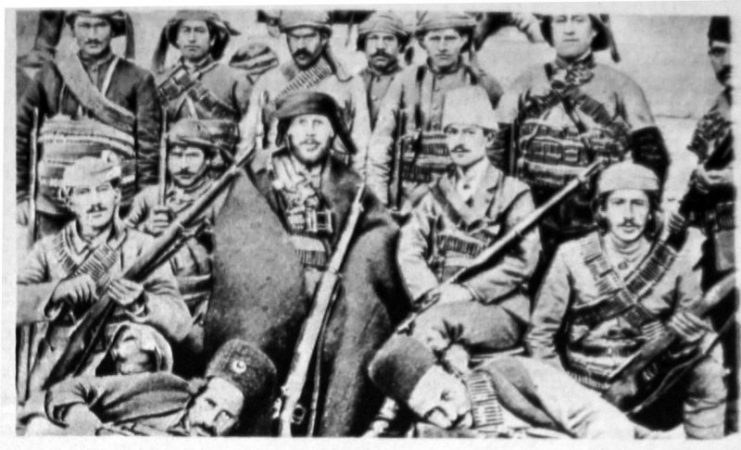Otoman troops during World War I