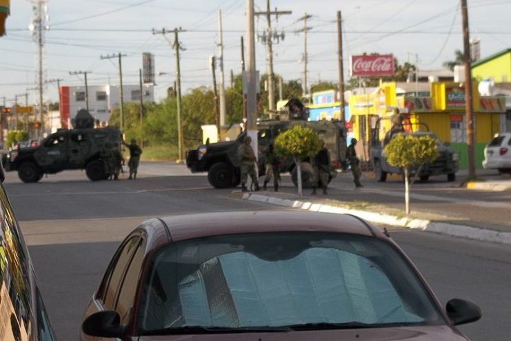 Mexican Drug War Raid in Matamoros, Tamaulipas 2012 – MX CC BY-SA 3.0