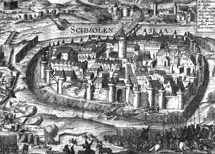 Siege of Smolensk during Polish-Russian war 1609-1618