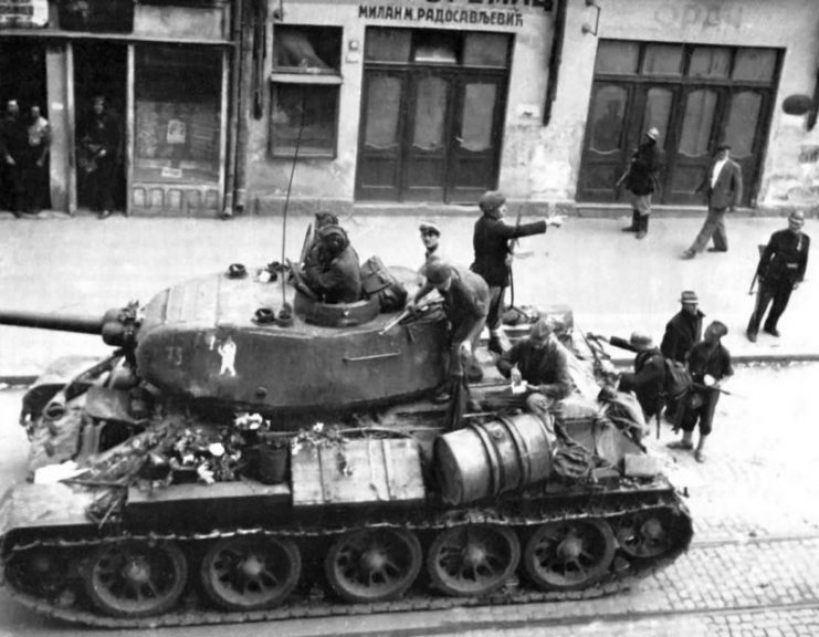 T-34-85 36th Guards Tank Battalion – Belgrade Oct 1944