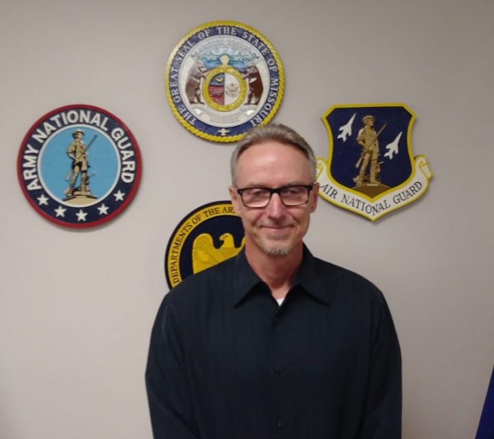 Keith Wilcox began his career as an enlisted soldier in the U.S. Army after graduating high school in 1980. He later became a member of the Missouri National Guard and retired earlier this year at the rank of Chief Warrant Officer Four with 37 years of service. Courtesy of Jeremy P. Ämick