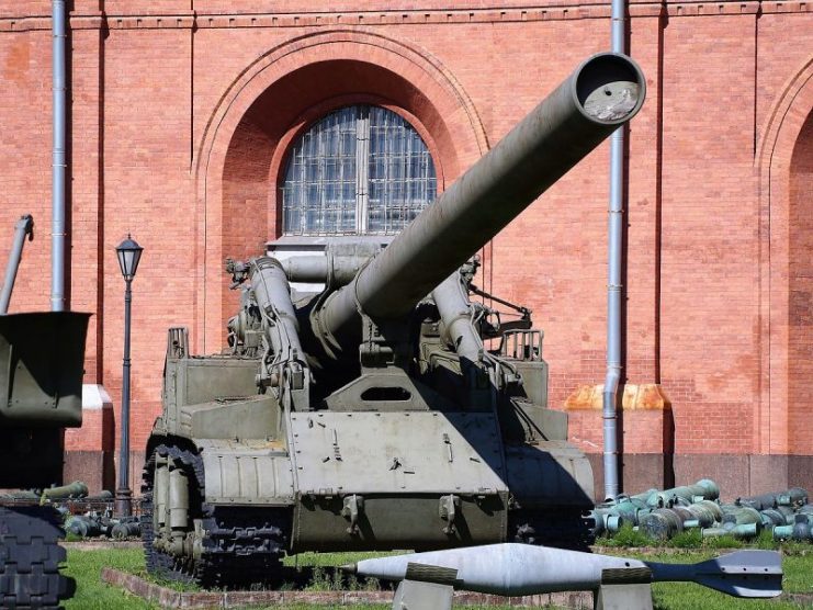 The Oka. Photographed at the Military-historical Museum of Artillery, Engineer and Signal Corps, Saint Petersburg.