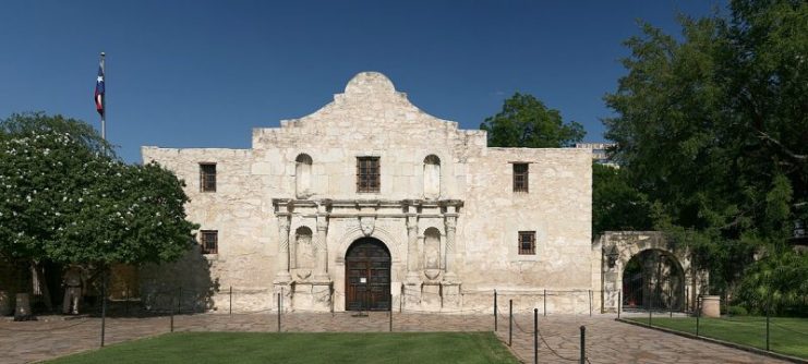 The Alamo in San Antonio, Texas, USA. Photo: Daniel Schwen / CC-BY-SA 4.0