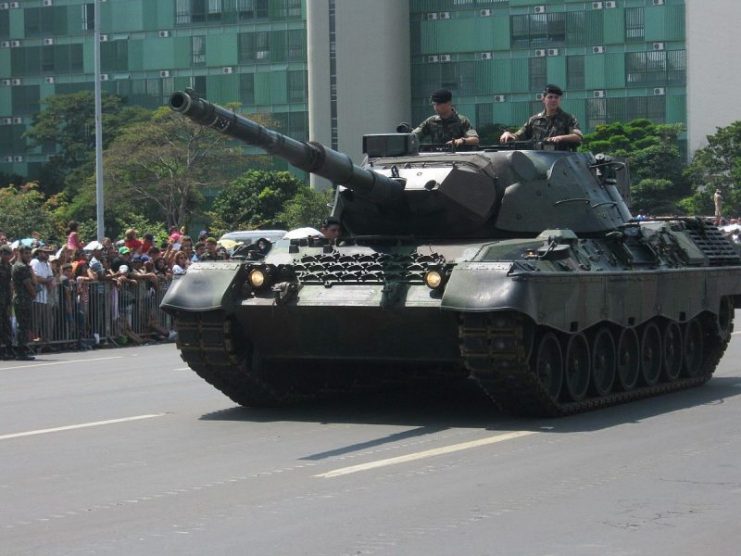 Brazilian Army Leopard 1A5 BR tank. Photo: Jorge Andrade / CC-BY-SA 2.0