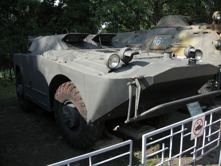 BRDM-1 armored scout car at the Muzeum Polskiej Techniki Wojskowej in Warsaw. Photo: SuperTank17 / CC-BY-SA 3.0