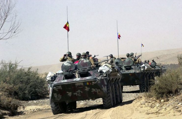 Romanian TAB-77 Armored Personnel Carriers in Afghanistan