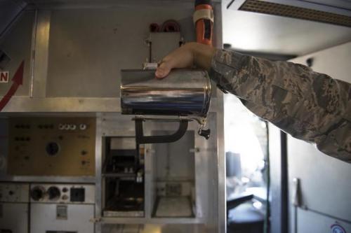 $1220 Reheating Coffee Cup for the Air Force KC 10 Tanker Aircraft.