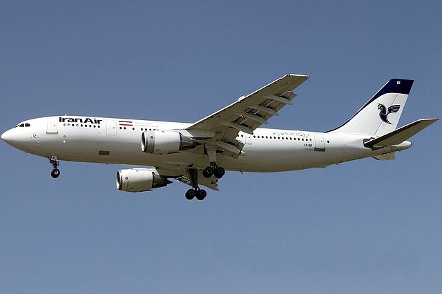 An Airbus A300 similar to the aircraft involved in the incident, EP-IBT
