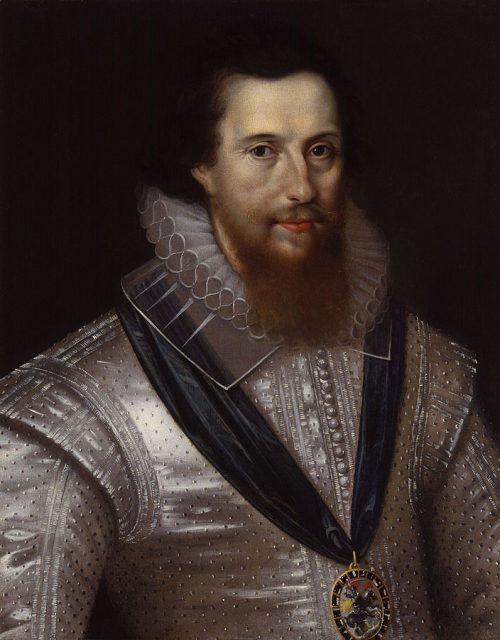 Robert Devereux, 2nd Earl of Essex, by Marcus Gheeraerts the Younger.