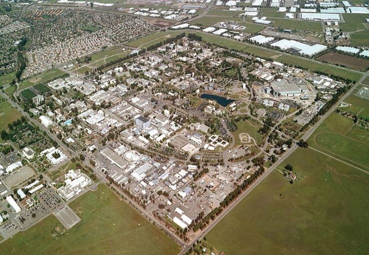 Aerial View of Lawrence Livermore National Laboratory.