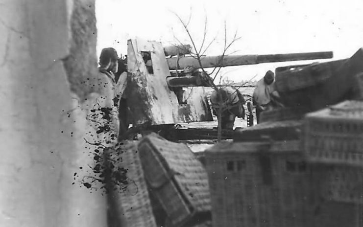 Flak 88 Regiment 24 Artemowsk Winter 1941