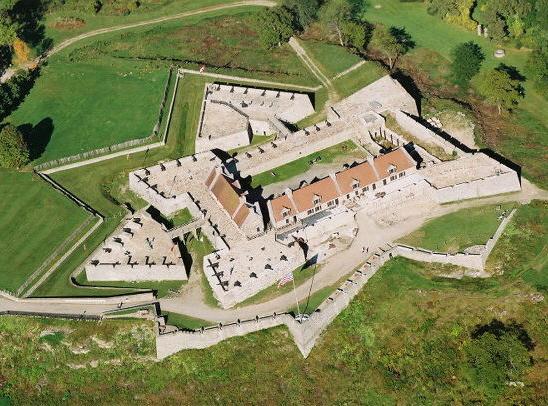 Fort Ticonderoga, formerly Fort Carillon. Photo: Charny / CC-BY-SA 3.0