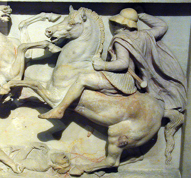 Hetaeri – A heavy cavalryman of Alexander the Great’s army, By Marsyas / CC BY-SA 3.0