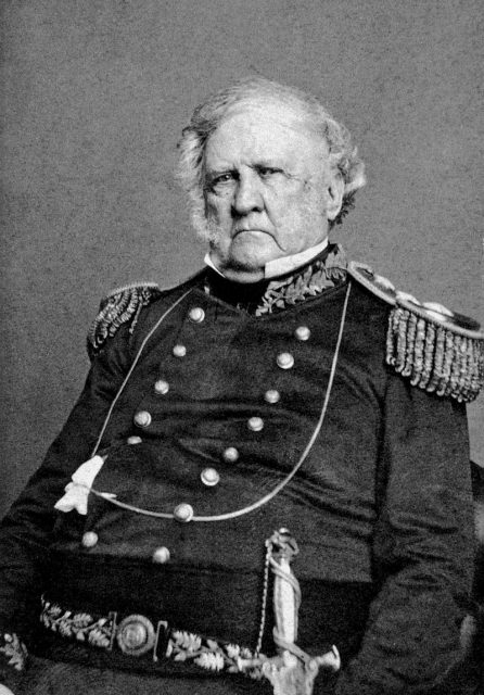 Lieut. Gen. Winfield Scott at West Point, N.Y., June 10, 1862.