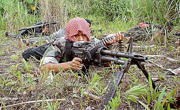 Mujahideen on a field exercise.Photo Keith Bacongco CC BY 2.0