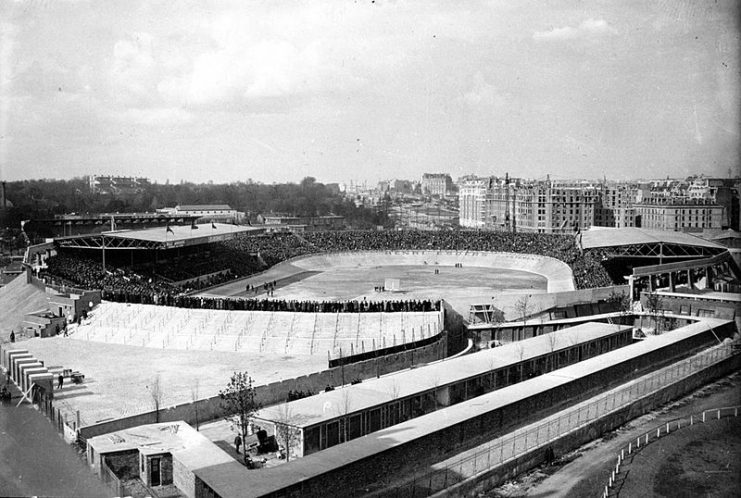 Park of Princes Stadium in Paris in 1932 where the Soviets would the EURO in 1960.