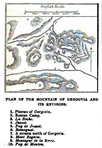 Plan of Gergovia