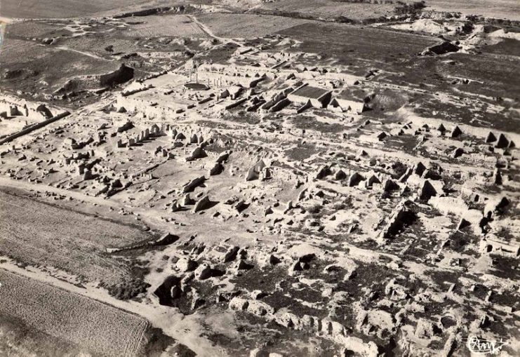Roman Villas Built on the Site of Carthage After its Destruction.