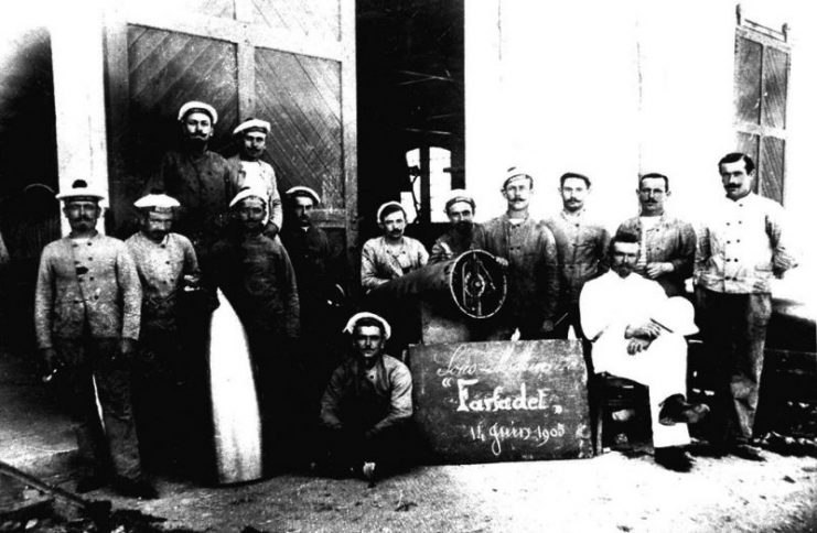 Sailors of the Farfadet – June 14, 1905