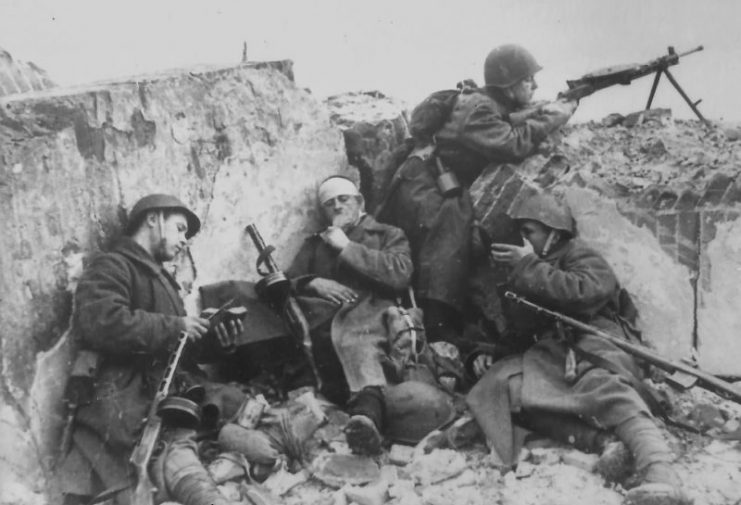 Soviet Solders at Stalingrad.