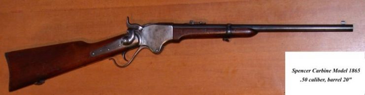 Spencer Carbine 1865 – Hmaag CC BY-SA 3.0