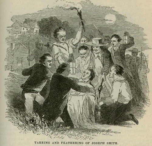 Tar and Feathering of Joseph Smith in 1832.