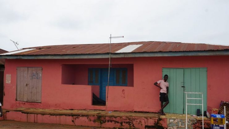 The family house of Yaa Asantewaa located at Besease Photo by Noahalorowu CC BY SA 4.0