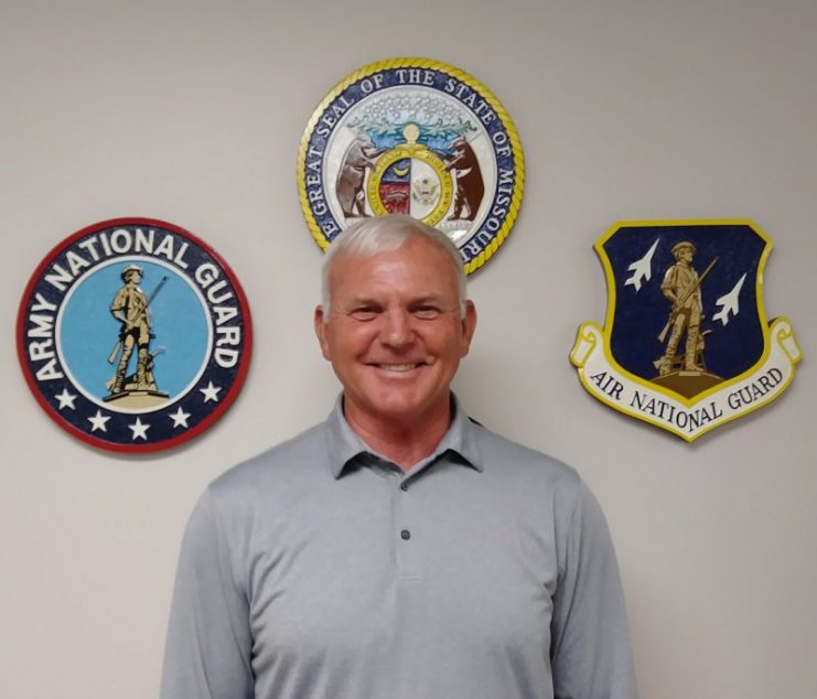 Dan Verslues served an initial enlistment in the U.S. Army and later retired from the Missouri National Guard as a Chief Warrant Officer Four. He went on to serve 3 years as a volunteer officer with the U.S. Navy Sea Cadet Corps. Courtesy of Jeremy P. Ämick