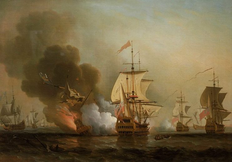 Wagers Action off Caragena – May 1708