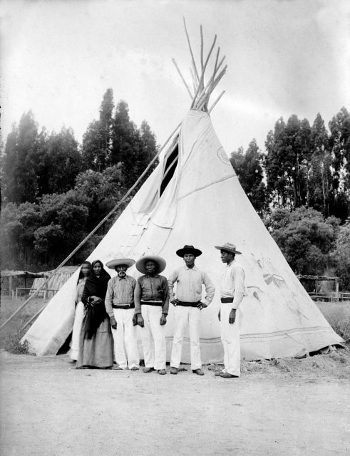 Yaqui people, circa 1910.