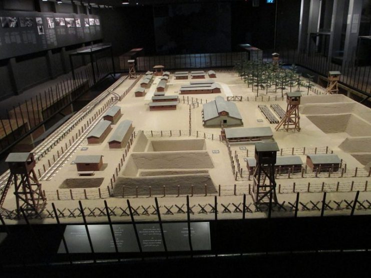 Model of Treblinka Death Camp. Photo: Dr. Avishai Teicher Pikiwiki Israel / CC BY 2.0