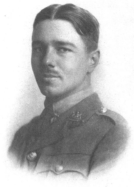 Wilfred Owen plate from Poems (1920).
