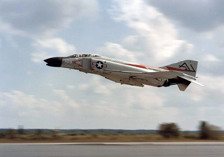 VF-74 was the first operational U.S. Navy F4 Phantom squadron in 1961