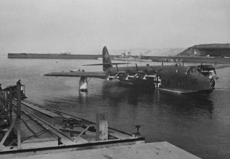 Blohm & Voss BV222 V3 coded X4+CH, 1942/1943