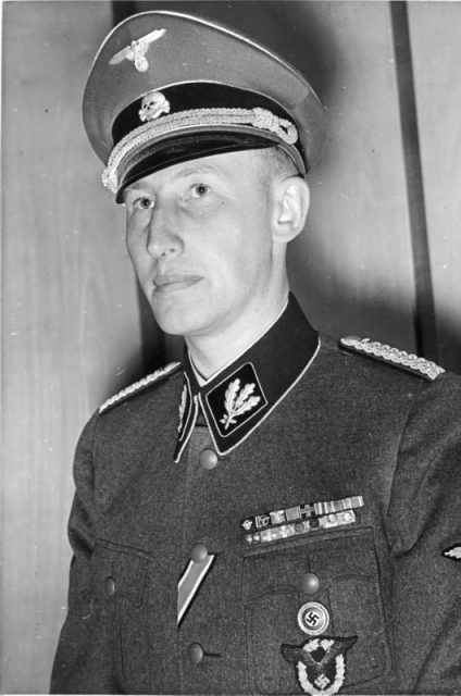 Reinhard Heydrich, the original chief of the RSHA, as an SS-Gruppenführer in August 1940.Photo: Bundesarchiv, Bild 183-R98683 / CC-BY-SA 3.0