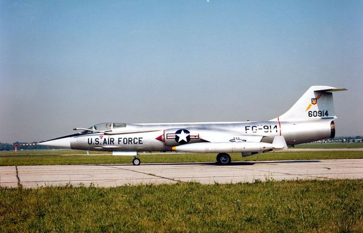 F-104C Starfighter at the National Museum of the United States Air Force, Wright-Patterson AFB, Ohio