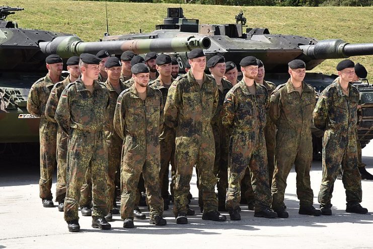 German Soldiers of the 3rd Panzer Battalion. By 7th Army Training Command / CC BY 2.0.