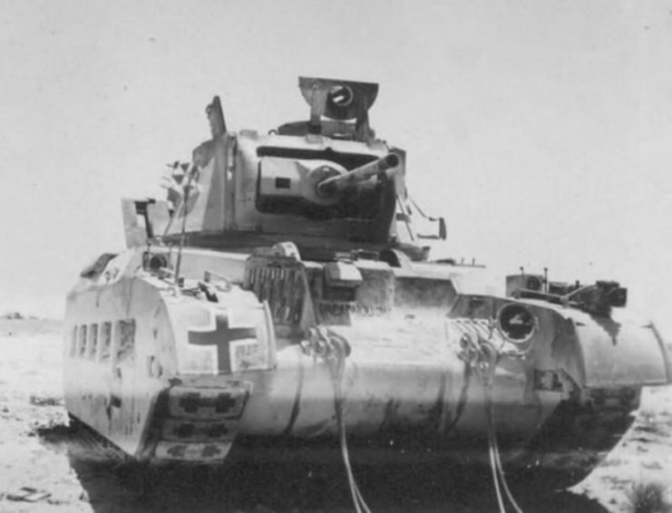 Infanterie Panzerkampfwagen Mk.II 748(e) Matilda II of the Afrika Korps