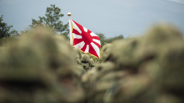 Japan Self-Defense Force Flag (JSDF)