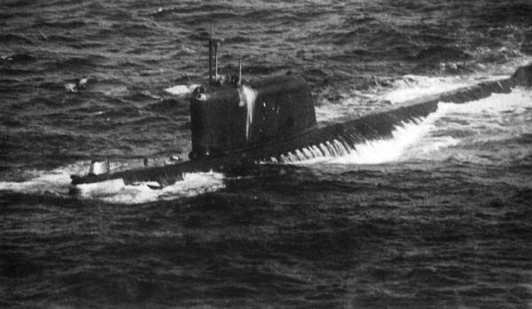 K-19 disabled in the North Atlantic on 29 February 1972