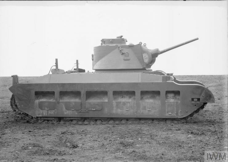 Matilda II A12E1 prototype
