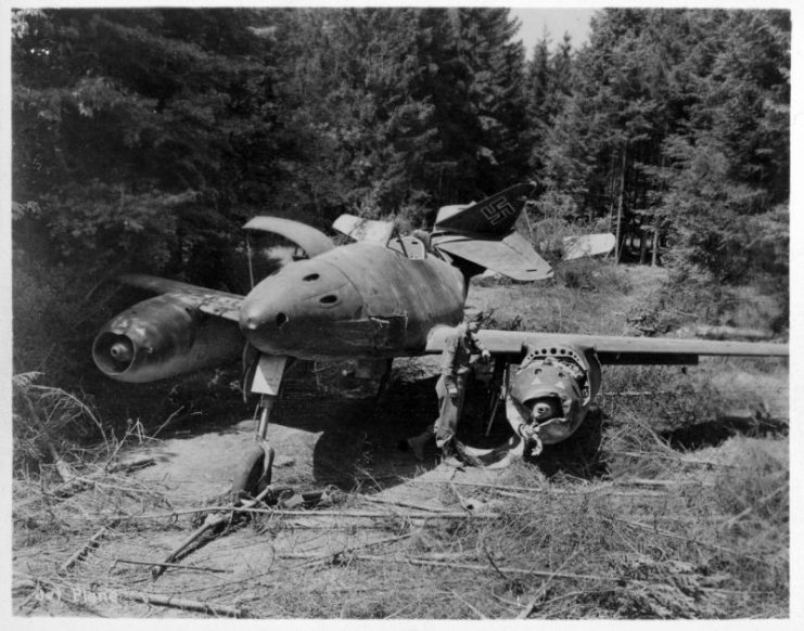 Messerschmitt Me 262 Schwalbe (Swallow).Photo: David Thompson CC BY 2.0