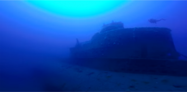 HMS Perseus Submarine screenshot from the video below.