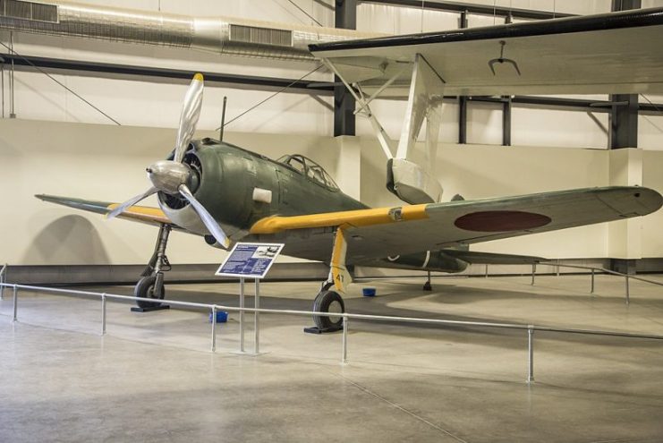 Nakajima Ki-43 type2 – at Pima Air Space Museum