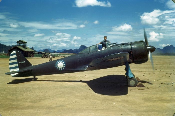 Nakajima Ki43 II, P-5017, Chinese Air Force