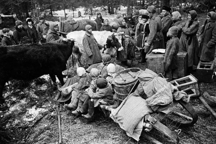 Partisan Collective Farm During WWII.