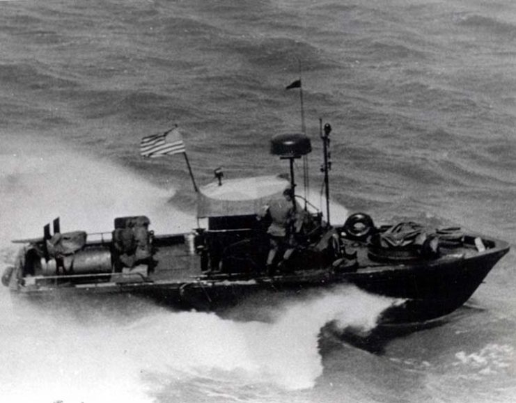 Patrol Boat Rigid MarkII used in Vietnam War.
