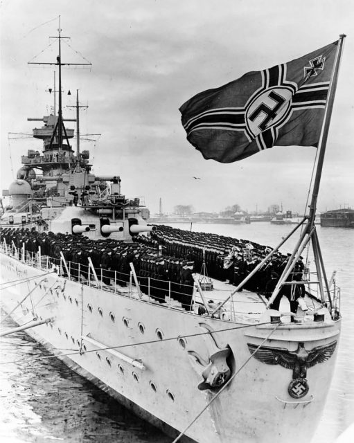 Scharnhorst Ceremony-1939.