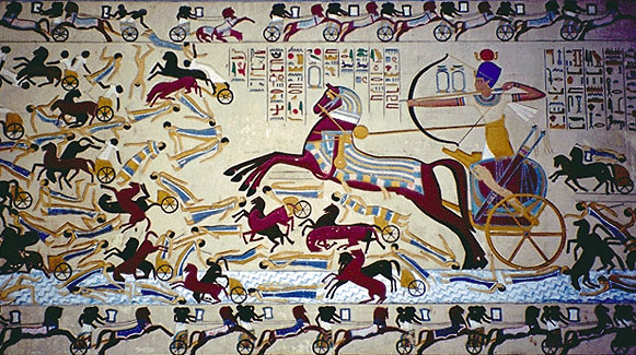 The Hyksos of Ancient Egypt drove chariots.