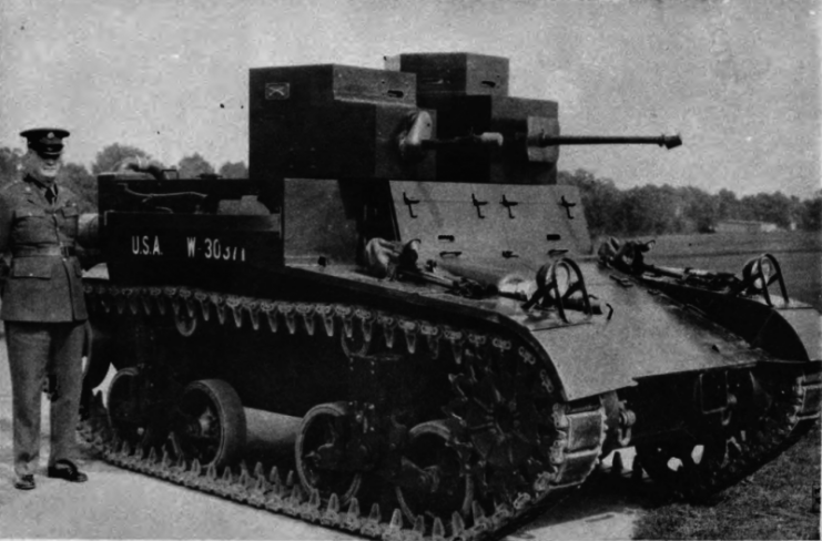 The M2A3 of 1938, the longer-wheelbase successor to the M2A2. U.S. Army, Ordnance Department